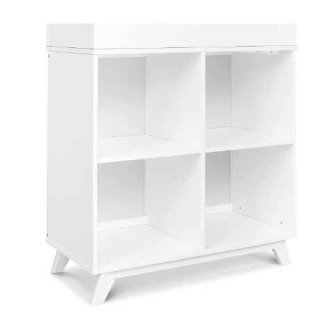 Shop DaVinci Otto Convertible Changing Table and Cubby Bookcase, White at Goodbuygears
