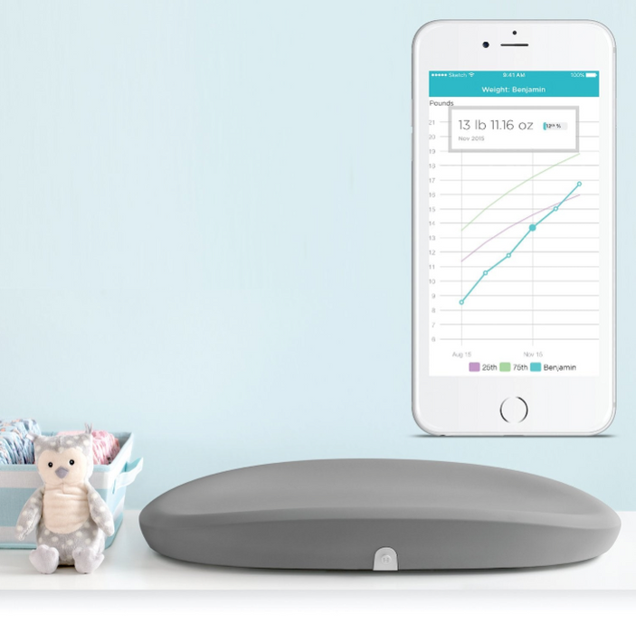Shop Hatch Grow Smart Changing Pad, Grey at Goodbuygears