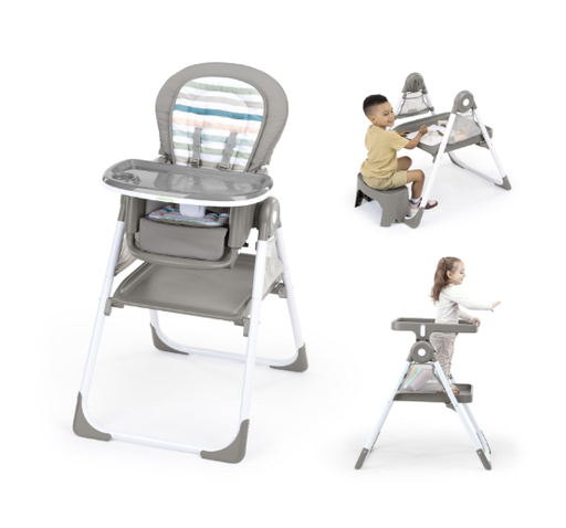 Shop Ingenuity Proper Positioner Deluxe High Chair, Soulful Skies at Goodbuygears