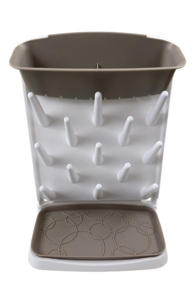 Shop Ubbi Vertical Bottle Drying Rack, Taupe at Goodbuygears