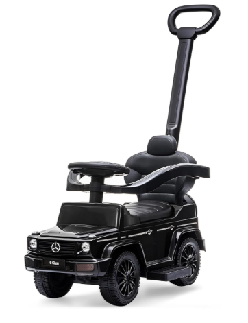 Shop Best Ride On Cars 4-in-1 Mercedes Push Car, Black at Goodbuygears