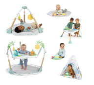 Shop Ingenuity Tummy-to-Toes Play Gym, 6-in-1 Milestone Center at Goodbuygears