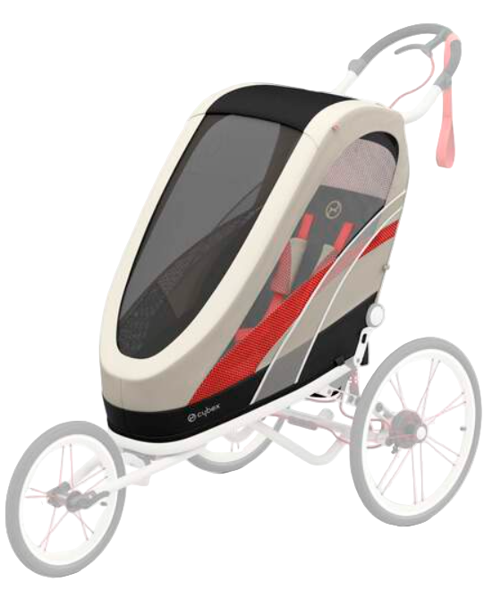 Cybex Zeno Seat Pack, Bleached Sand