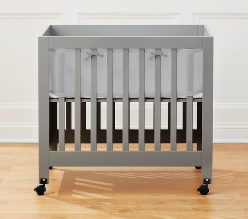 Shop Halo BreathableBaby Mini Crib Breathable Mesh Liner, Grey, Classic at Goodbuygears