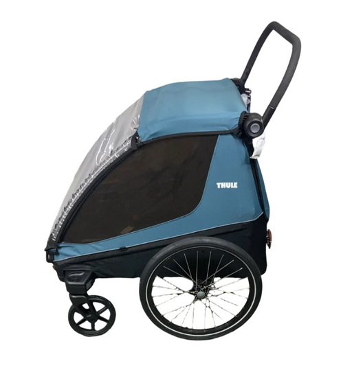 Shop Thule Courier Bike Convertible Trailer, 2021, Agean Blue at Goodbuygears