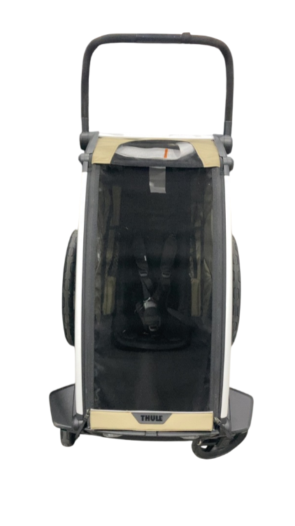 Shop Thule Chariot Cross Bike Trailer Stroller 1 Seat, 2024, Faded Khaki at Goodbuygears