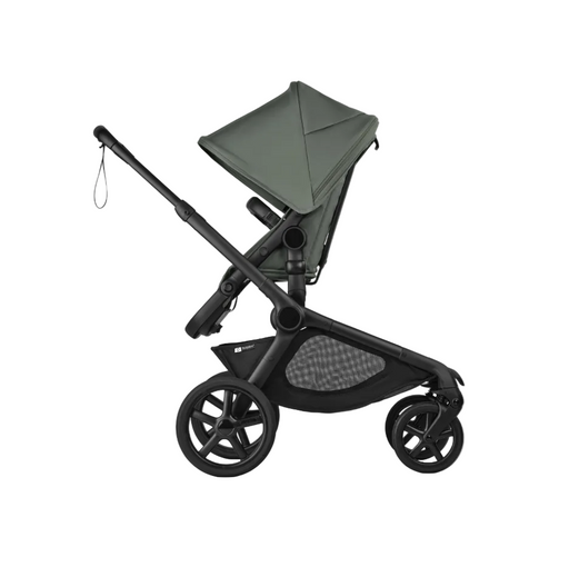 Shop Bugaboo Kangaroo Single To Double Stroller, 2026, Black, Forest Green, Forest Green at Goodbuygears