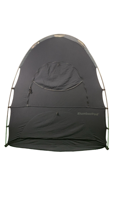 Shop SlumberPod 3.0 Sleep Canopy with Fan, Black with Gray Accents at Goodbuygears