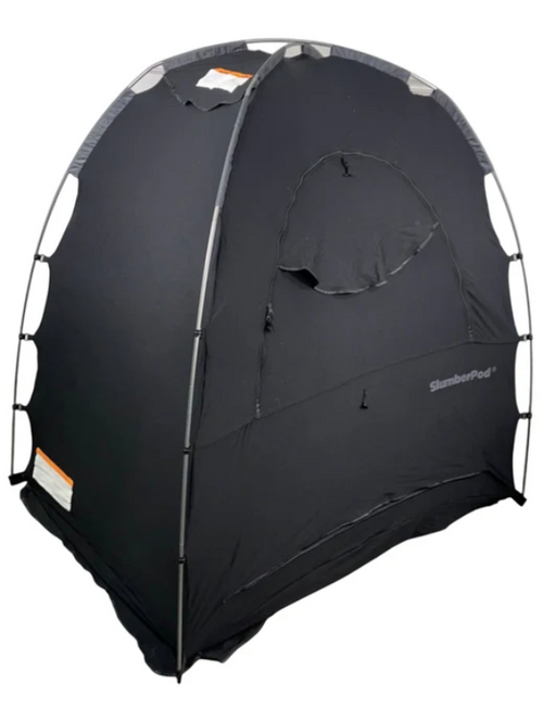Shop SlumberPod 3.0 Sleep Canopy with Fan, Black with Gray Accents at Goodbuygears