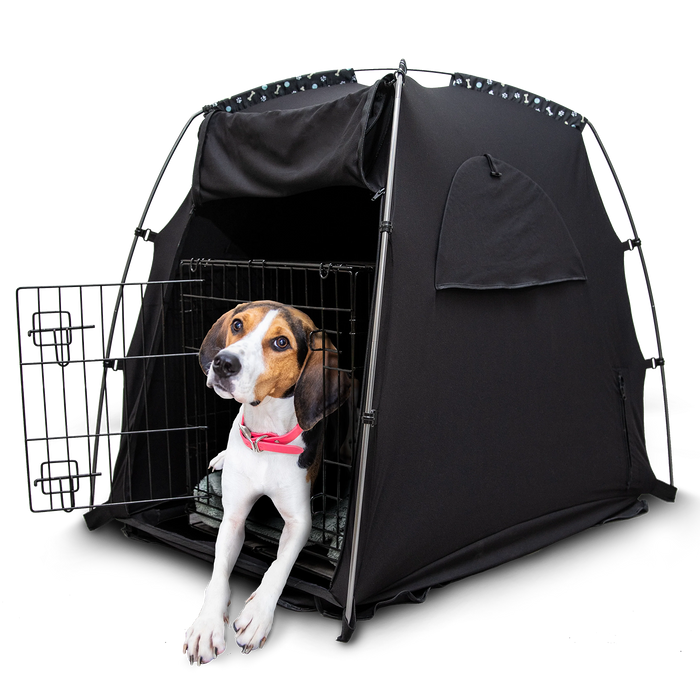 Shop SlumberPod Pet Crate Cover, Black at Goodbuygears