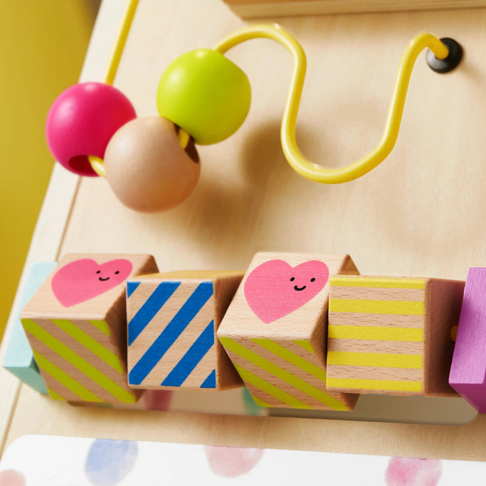 Shop Tiny Land Premium Natural Wooden Activity Walker at Goodbuygears