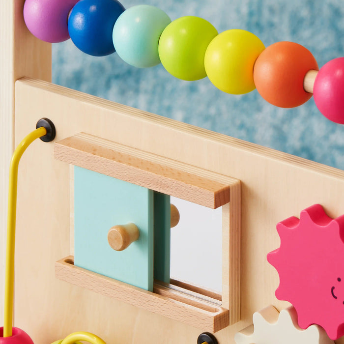 Shop Tiny Land Premium Natural Wooden Activity Walker at Goodbuygears