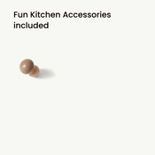 Shop Tiny Land Wooden Play Kitchen Honey Kitchenette with Pretend Cooking Set at Goodbuygears