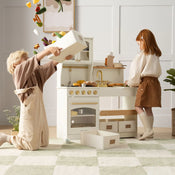 Shop Tiny Land Wooden Play Kitchen with Storage at Goodbuygears