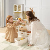 Shop Tiny Land Wooden Play Kitchen with Storage at Goodbuygears