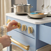 Shop Tiny Land Serenity Wooden Kitchen, Blue at Goodbuygears