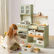 Shop Tiny Land Serenity Wooden Kitchen, Green at Goodbuygears