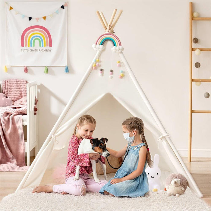 Shop Tiny Land Indoor Play Tent with Floor Mat at Goodbuygears