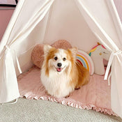 Shop Tiny Land Indoor Play Tent with Floor Mat at Goodbuygears
