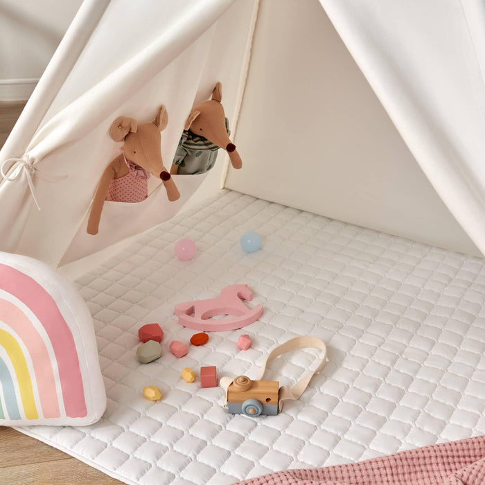 Shop Tiny Land Indoor Play Tent with Floor Mat at Goodbuygears