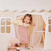 Shop Tiny Land Playhouse Tent, Natural Cream at Goodbuygears