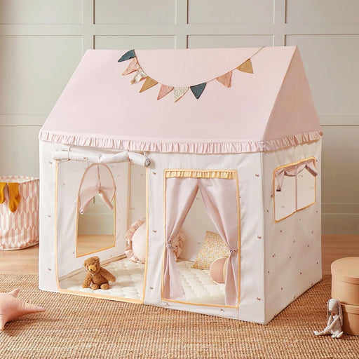 Shop Tiny Land Sweet Citrus Kids Play Tent, White and Pink at Goodbuygears