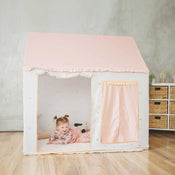 Shop Tiny Land Sweet Citrus Kids Play Tent, White and Pink at Goodbuygears