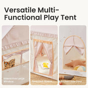 Shop Tiny Land Sweet Citrus Kids Play Tent, White and Pink at Goodbuygears