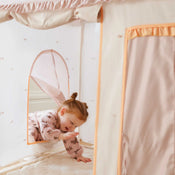 Shop Tiny Land Sweet Citrus Kids Play Tent, White and Pink at Goodbuygears