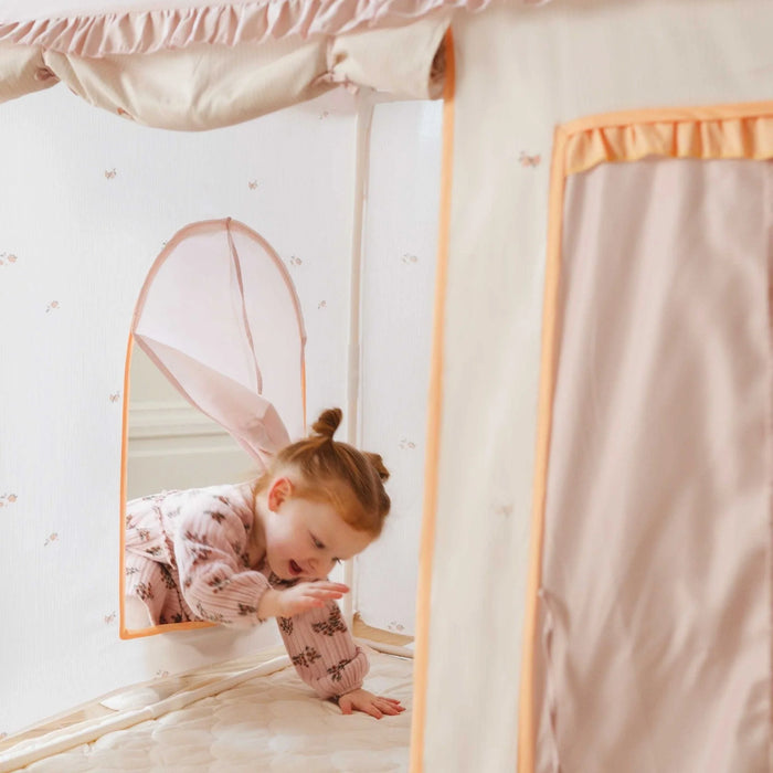 Shop Tiny Land Sweet Citrus Kids Play Tent, White and Pink at Goodbuygears