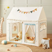Shop Tiny Land Sweet Citrus Kids Play Tent, White and Blue at Goodbuygears