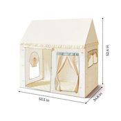 Shop Tiny Land Sweet Citrus Kids Play Tent, White and Blue at Goodbuygears