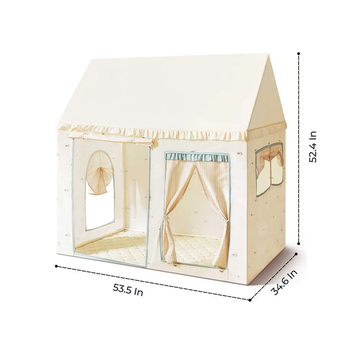 Shop Tiny Land Sweet Citrus Kids Play Tent, White and Blue at Goodbuygears