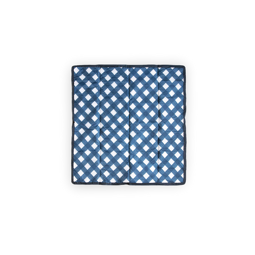 Shop Little Unicorn Outdoor Blanket, Navy Plaid at Goodbuygears