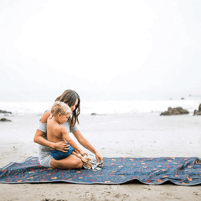 Shop Little Unicorn Outdoor Blanket, Midnight Poppy at Goodbuygears