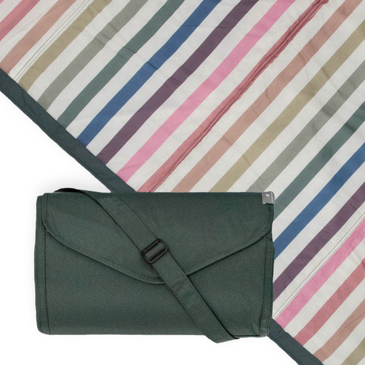 Shop Little Unicorn Outdoor Blanket, Chroma Rugby Stripe at Goodbuygears