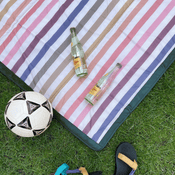 Shop Little Unicorn Outdoor Blanket, Chroma Rugby Stripe at Goodbuygears