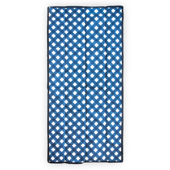 Shop Little Unicorn Outdoor Blanket, Navy Plaid at Goodbuygears