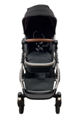 Shop Mockingbird Single to Double 2.0 Stroller, 2024, Black, Silver With Penny Leather, Windowpane at Goodbuygears
