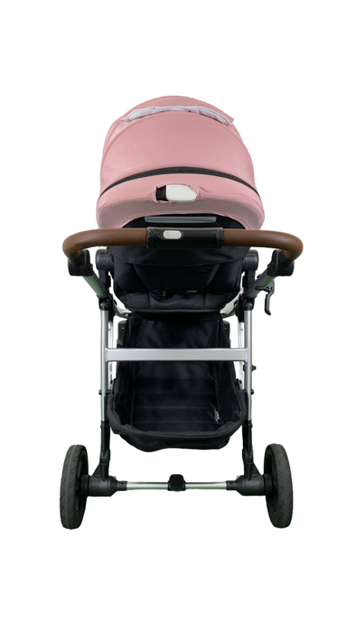 Shop Mockingbird Single to Double 2.0 Stroller, 2024, Bloom, Silver With Penny Leather, Watercolor Drops at Goodbuygears