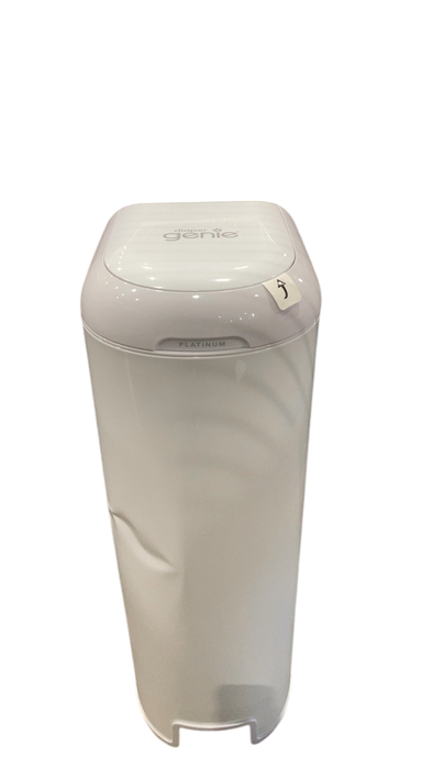 Shop Diaper Genie Platinum Diaper Pail, White at Goodbuygears