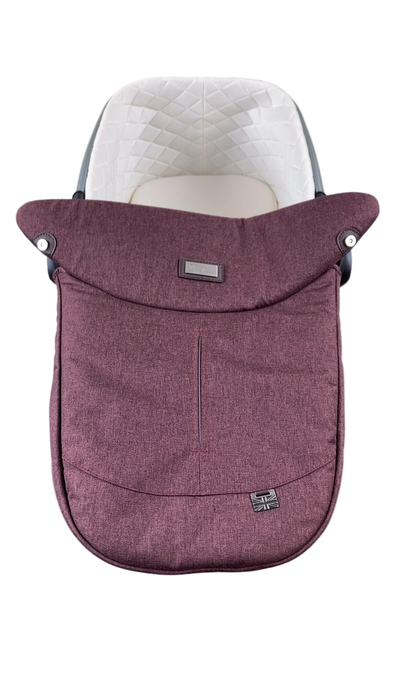 Shop Silver Cross Wave Bassinet Carry Cot, Claret at Goodbuygears