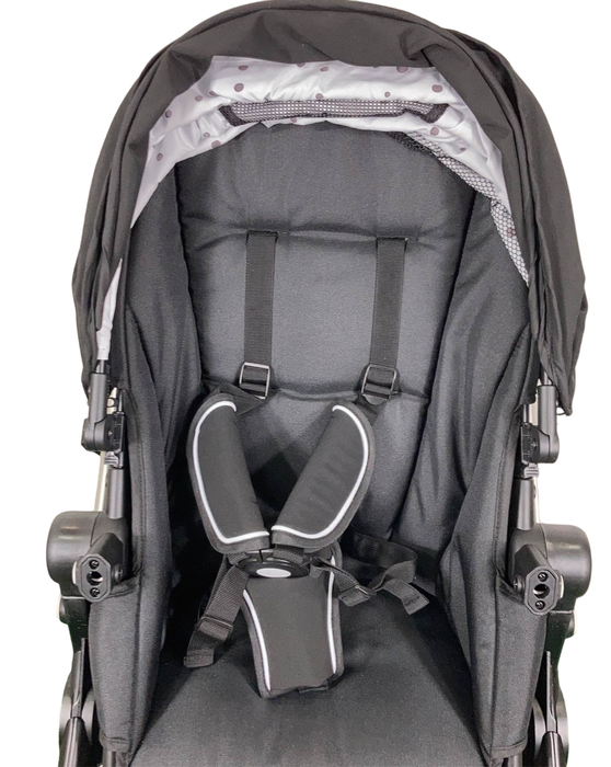 Shop Mockingbird Single to Double 2.0 Stroller, Silver with Penny Leather, Watercolor Drops, Black , 2024 at Goodbuygears