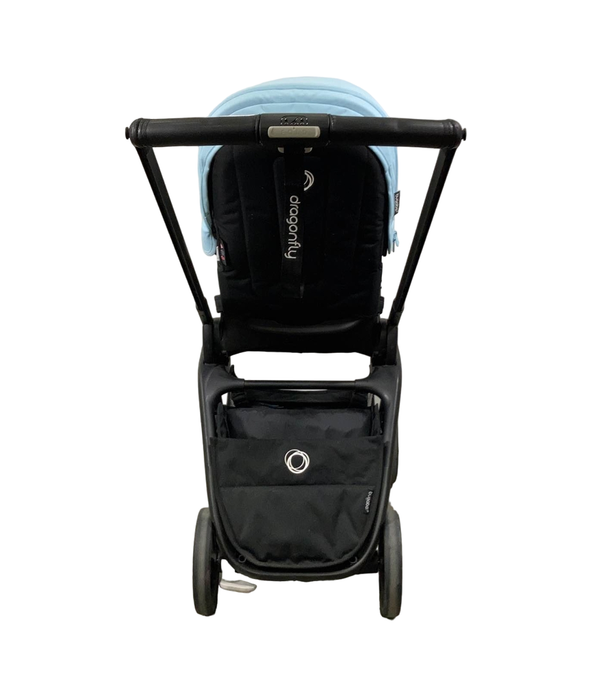 Shop Bugaboo Dragonfly Bassinet and Seat Stroller, Midnight Black, Skyline Blue, Graphite, 2023 at Goodbuygears