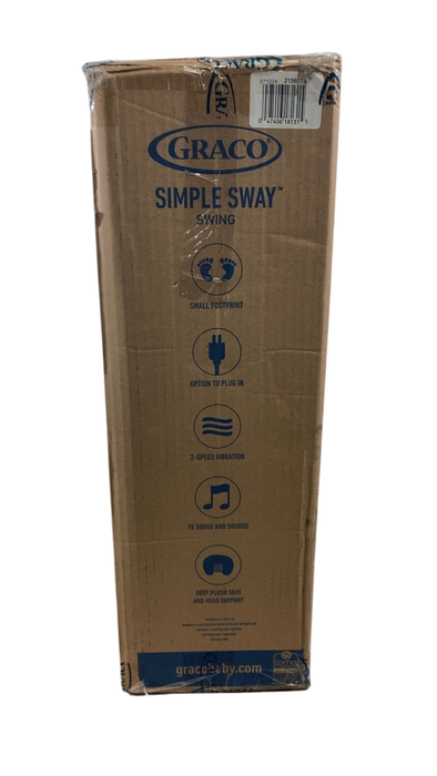 Shop Graco Simple Sway Baby Swing, Ivy at Goodbuygears