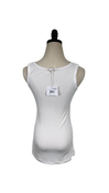 Shop Ingrid & Isabel Rib Henley Maternity + Nursing Tank, Small, White at Goodbuygears