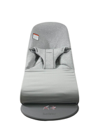 Shop BabyBjorn Bouncer Bliss, Dark Gray Frame, Light Gray 3D Jersey at Goodbuygears