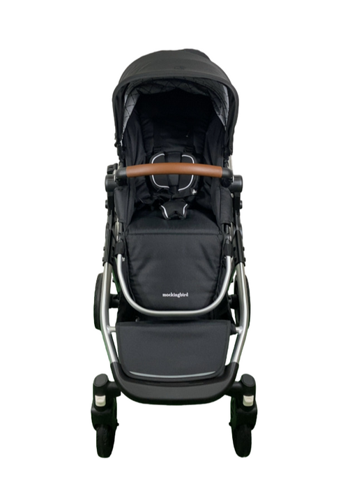 Shop Mockingbird Single to Double 2.0 Stroller, Black, Windowpane, Silver With Penny Leather, 2024 at Goodbuygears