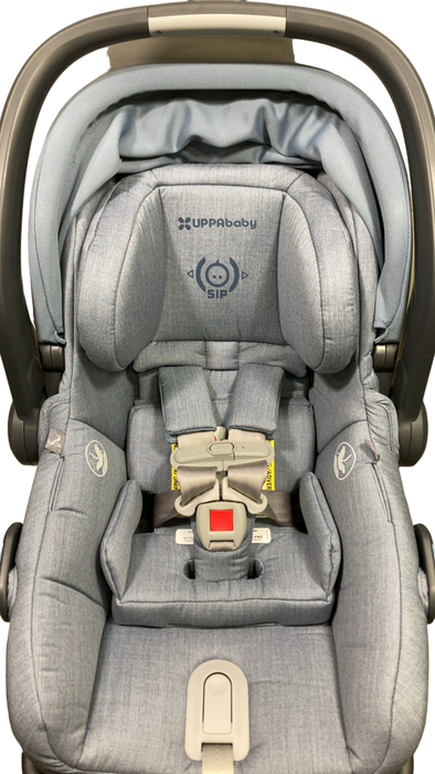 Shop UPPAbaby MESA V2 Infant Car Seat, 2024, Gregory (Blue Melange Merino Wool) at Goodbuygears