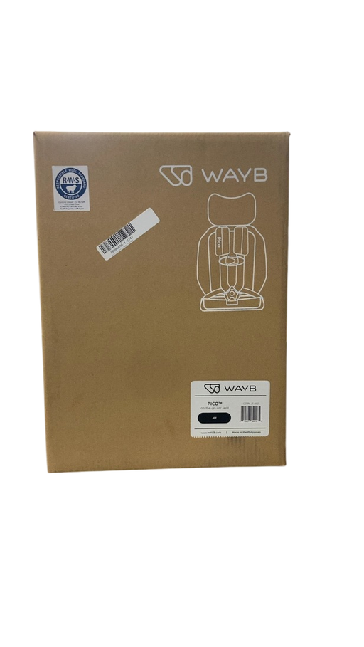 Shop WAYB Pico Portable Car Seat, Jet, 2025 at Goodbuygears